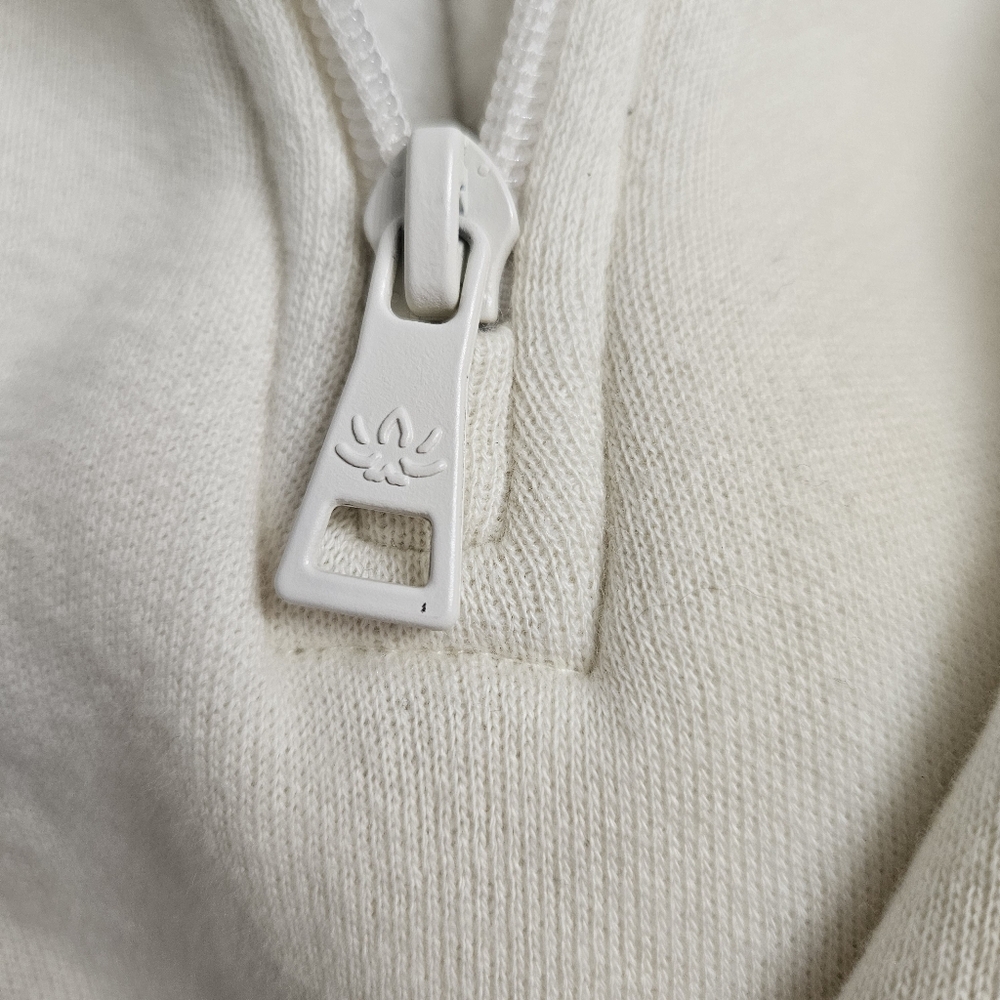 Beyond Yoga cream pullover sweater half zip XL - Picture 10 of 12